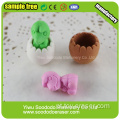 Dinossauro verde Egg Shaped Eraser